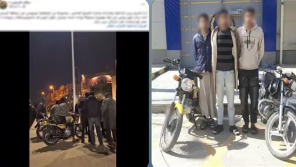 استعراض خطر.. تفاصيل سقوط مهووسي السرعة في التجمع | فيديو