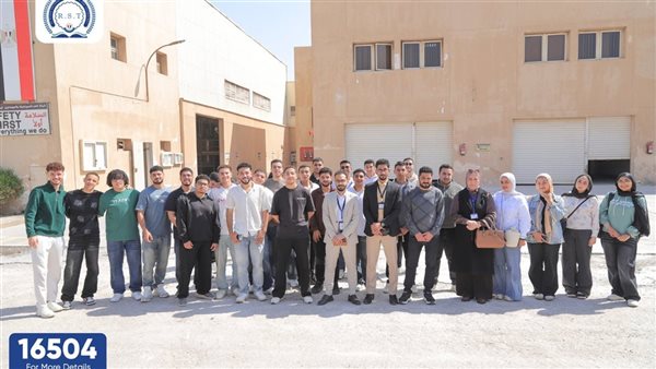 جامعة الريادة تنظم تدريبات عملية لطلاب الهندسة في القلاع الصناعية