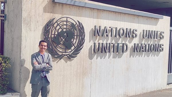 طلاب من جامعة الجلالة يشاركون في أحد مؤتمرات الأمم المتحدة بجنيف