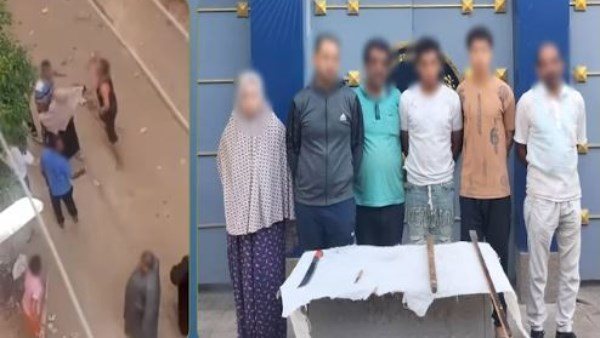 عصى خشبية وأسلحة بيضاء.. تفاصيل ضبط طرفي مشاجرة بني سويف | فيديو 
