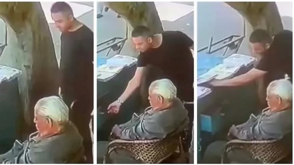 لقطات أثارت التعاطف.. القصة الكاملة لسرقة بائع الجرائد في حلوان | فيديو
