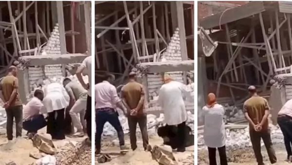 حملة إزالة تتحول لجدل.. حقيقة تقبيل سيدة لقدم رئيسة بني مزار