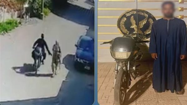  يستقل دراجة نارية.. تفاصيل القبض على عامل تحرش بفتاة بكوم حمادة | فيديو