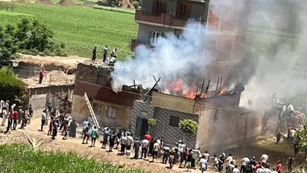 قبل زفافها.. النيران تلتهم جهاز عروس في ميت خاقان بالمنوفية