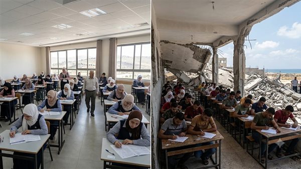 توجيهي تحت النار والركام: تباين الظروف بين الضفة وغزة يُعمق مأساة “جيل المستقبل”