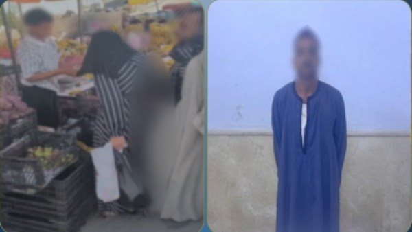 وسط الشارع.. تفاصيل القبض على عامل يتحرش بالسيدات في أسيوط | فيديو