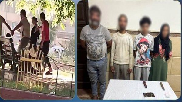 خناقة على سبوبة التسول.. تفاصيل ضبط أطراف مشاجرة فتاة بسلاح أبيض بالإسماعيلية | فيديو 