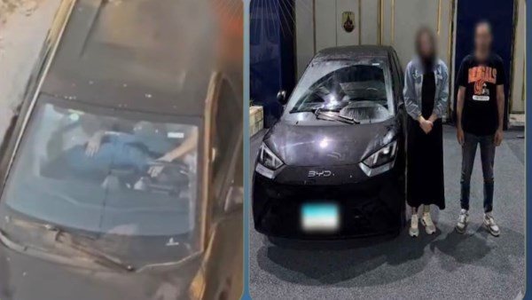  أفعال خادشة للحياء داخل سيارة.. تفاصيل القبض على شخص وصديقته بالإسكندرية | فيديو
