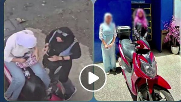 ممنوعات فوق الموتوسيكل.. تفاصيل القبض على فتاتين بسيدي جابر | فيديو