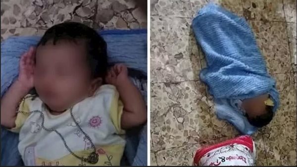 حملت بها سفاحا.. تفاصيل ضبط سيدة ألقت رضيعتها أمام منزل بالمنوفية