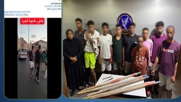 تفاصيل مشاجرة بالأسلحة البيضاء والعصي أمام شاطئ بالإسكندرية | فيديو