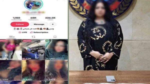 ملابس خادشة.. تفاصيل القبض على صانعة محتوي شهيرة بالقاهرة | فيديو
