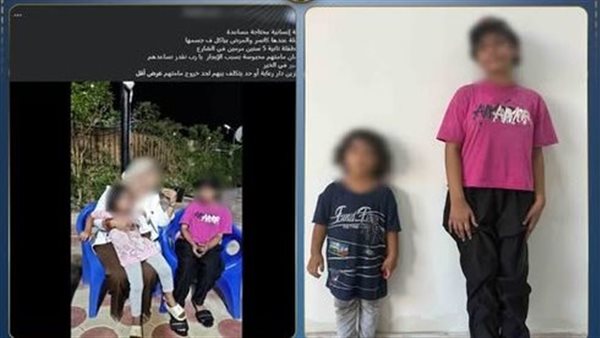  أمهم محبوسة.. تفاصيل إقامة طفلين فى الشارع 