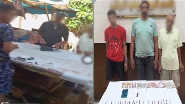 ترابيزة وسط الشارع.. تفاصيل القبض على المتهمين بترويج الحشيش بالإسكندرية | فيديو