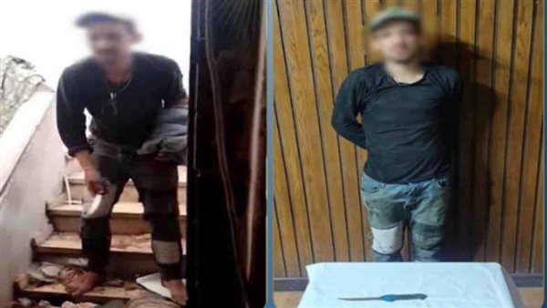 عايز فلوس يشتري ممنوعات.. تفاصيل ضبط شاب تعدى على والدته بالإسكندرية | فيديو
