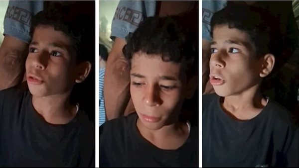 سمعت طقطقة وجريت.. طفل يروي كواليس نجاته من انهيار عقار زفتى