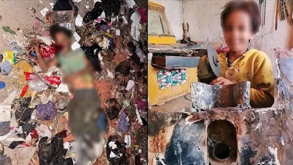 دهسوه ورموه في القمامة.. تفاصيل مأساوية في العثور على جثمان طفل فاقوس