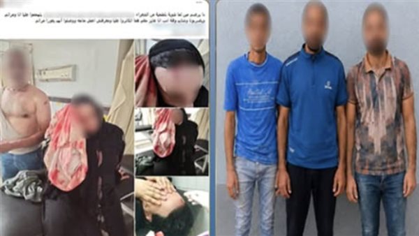 ضربوا مراتي وعوروها.. تفاصيل ضبط المتهمين بالتعدي على شاب وزوجته بدمياط 