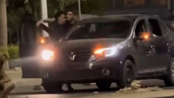 الحقوني.. لقطات صادمة لسحل فتاة وإجبارها على ركوب سيارة بالشيخ زايد | فيديو