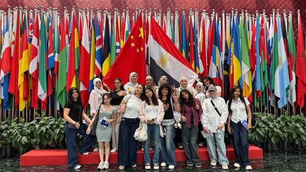 تجربة تعليمية دولية.. قسم اللغة الصينية بالجامعة البريطانية في مصر يوفد طلابه إلى الصين