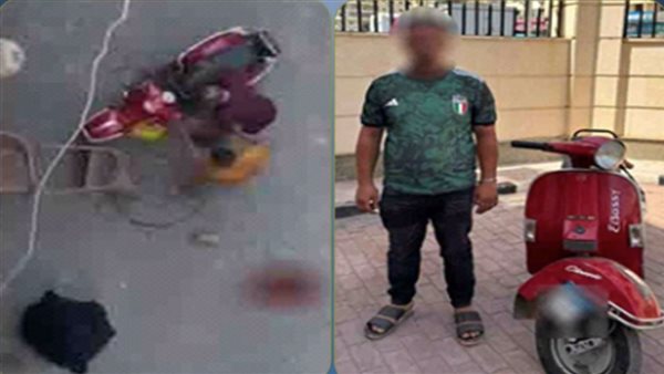 صدمها بالموتوسيكل وسحلها في الشارع.. تفاصيل ضبط المتهم بالتعدي على زوجة عمه بالقاهرة | فيديو