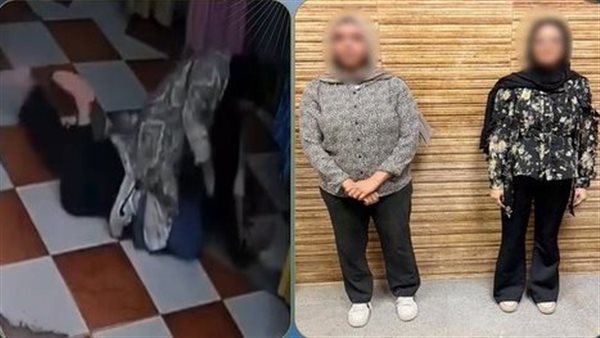 سحلتها وسط الهدوم.. كواليس فيديو علقة محل الملابس بالفيوم | شاهد