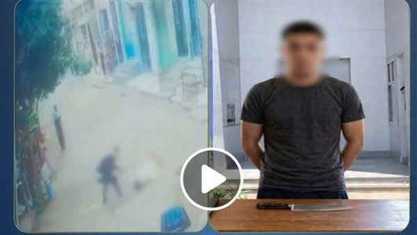 فيديو صادم.. تفاصيل ضبط المتهم بطعن والده في الشارع بالمنوفية | شاهد