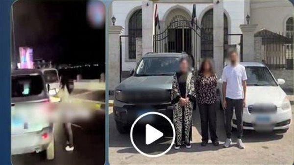 لقطات صادمة.. خناقة ستات على طريق بالإسكندرية تنتهي في قسم الشرطة | فيديو