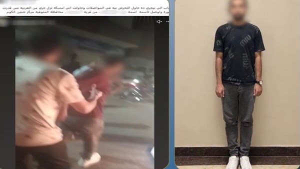 صورته وفضحته.. تفاصيل القبض على عامل تحرش بفتاة داخل ميكروباص بالمنوفية | فيديو