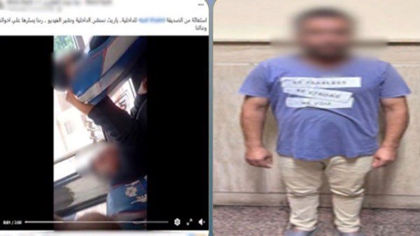 صورته وهو بيعمل حركة خادشة جوه الميني باص.. كواليس فيديو التحرش في باب الشعرية | شاهد