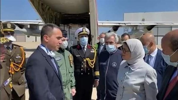 وزيرة الصحة تصل إلى إيطاليا بتكليف من الرئيس السيسي في إطار مواجهة فيروس كورونا | صور