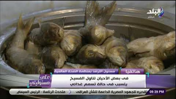 مسؤول بالصحة العالمية يناشد المصريين عدم تناول الفسيخ في شم النسيم | فيديو