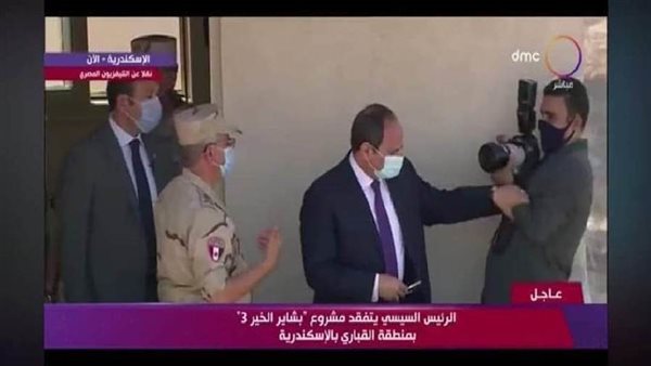 تفاصيل إنقاذ السيسي لمصور صحفي بالإسكندرية 