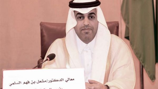 رئيس البرلمان العربي يُطالب بوقف فوري لإطلاق النار في ليبيا