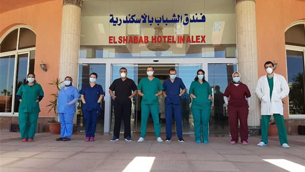 شفاء وخروج 11 حالة جديدة من مصابي كورونا بالحجر الصحي بأبوقير