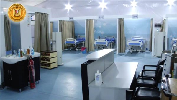 عاجل.. بالفيديو والصور .. تفاصيل أول مستشفى ميداني لعلاج مصابي كورونا والافتتاح الخميس