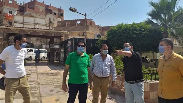 عبدالوكيل فى زيارة لمراكز الشباب بالصف لمتابعة مدى الالتزام بالاجراءات الاحترازية | صور