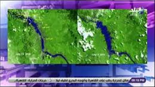 أستاذ موارد مائية يكشف أسباب ظهور تجمعات مائية خلف سد إثيوبيا | فيديو