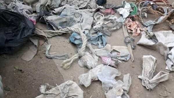 مفاجأة جديدة في العثور على أعمال سفلية وسحر أسود بحملة تطهير المقابر بسوهاج