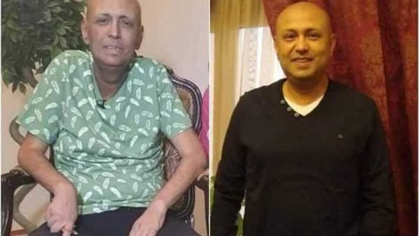 في أول ظهور بعد إصابته بسرطان البلعوم.. ما الذي أبكى الفنان جمال يوسف على الهواء | فيديو