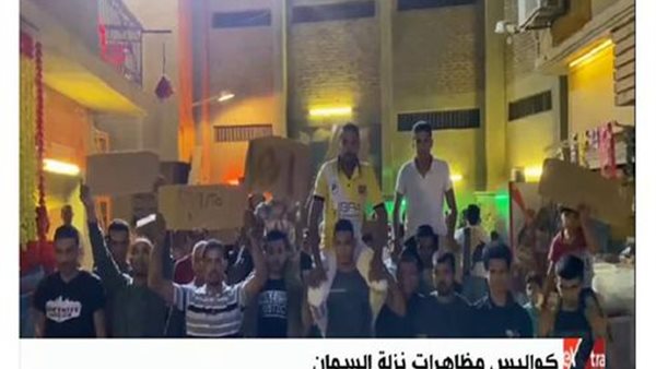  مفاجأة.. مظاهرات نزلة السمان التي اذاعها معتز مطر