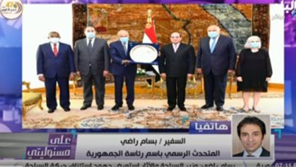 متحدث الرئاسة: السيسي يهدي درع العمل التنموي العربي إلى الشعب المصري | فيديو