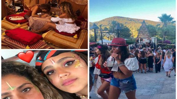 حركة خادشة للحياء من كنزي عمرو دياب.. وردود فعل مفاجئة من والدتها| صور