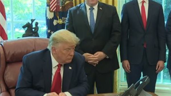 ترامب يحذر : مصر هددت بتفجير سد النهضة ولا يمكننا لومها | فيديو