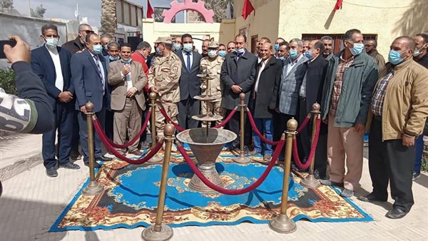 متابعة ميدانية لمدرسة الصف الثانوية العسكرية بحضور قادة من القوات المسلحة بالجيزة | صور