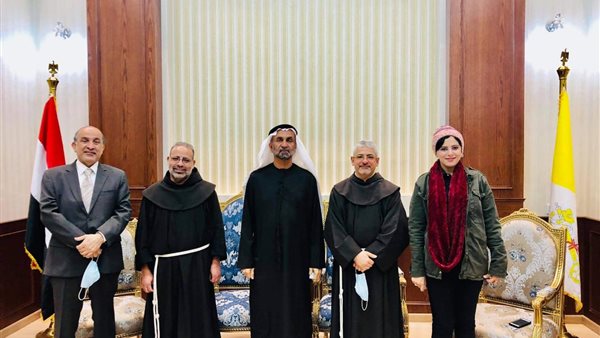 رئيس المجلس العالمي للتسامح يلتقي الأب بطرس دنيال للتعاون مع المعهد الكاثوليكي الكاثوليكي لتعزيز قيم التسامح والسلام 