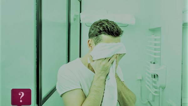 لن تصدق ما تفعله .. لا تجفف وجهك بالمنشفة
