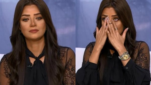 بكلمات ودموع تقطع القلب.. انهيار رضوى الشربيني على الهواء| فيديو