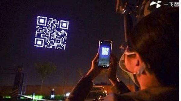 1500 طائرة درون وQR كود في السماء.. ماذا يحدث في الصين؟ 