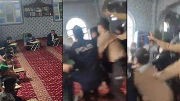 غزوة المسجد.. اشتباكات بين الشرطة التركية ومصلين داخل بيت الله | فيديو 